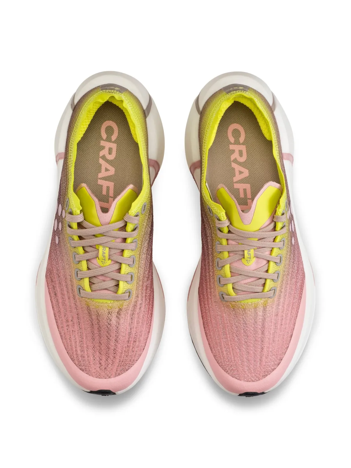 Women's Nordlite Tempo Running Shoe - PEAR/CONTRAST PINK
