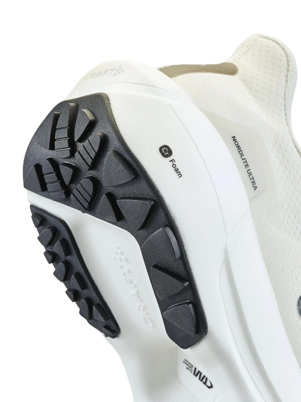 Women's Nordlite Ultra Gravel Running Shoe - Ash White/Black