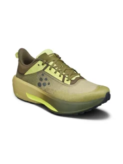 Women's Nordlite Ultra Pro Gravel Running Shoe - LEAF/CONTRAST YELLOW