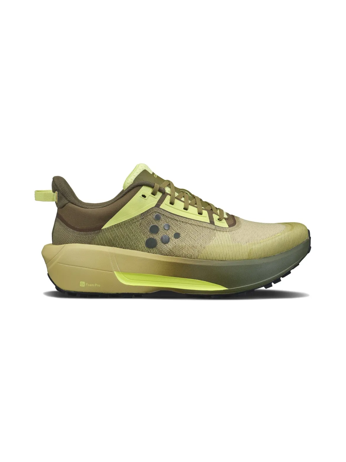 Women's Nordlite Ultra Pro Gravel Running Shoe - LEAF/CONTRAST YELLOW