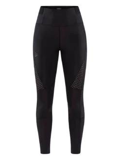Women's Pro Charge Blocked Training Tights - Black