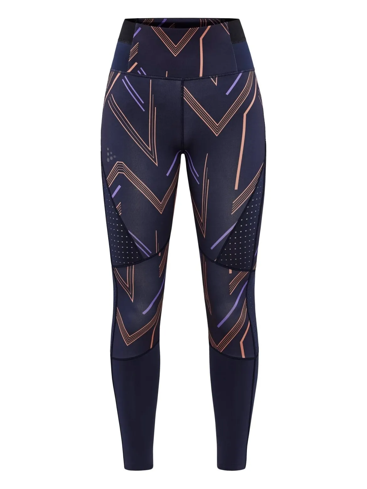 Women's Pro Charge Blocked Training Tights - BLAZE-CLIFF