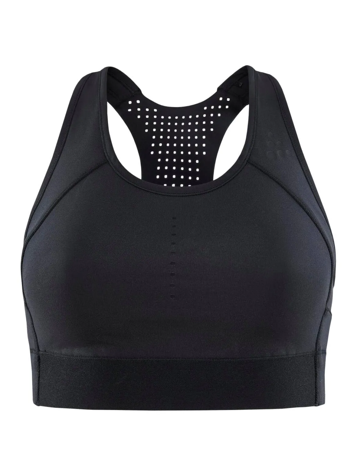 Women's Pro Charge Blocked Training Sport Top - Black
