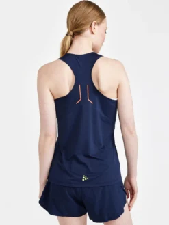 Women's Pro Dazzle Camo Running Singlet - BLAZE/P DAZZLE CAMO