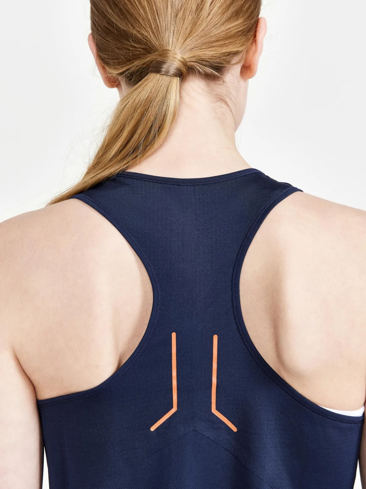 Women's Pro Dazzle Camo Running Singlet - BLAZE/P DAZZLE CAMO