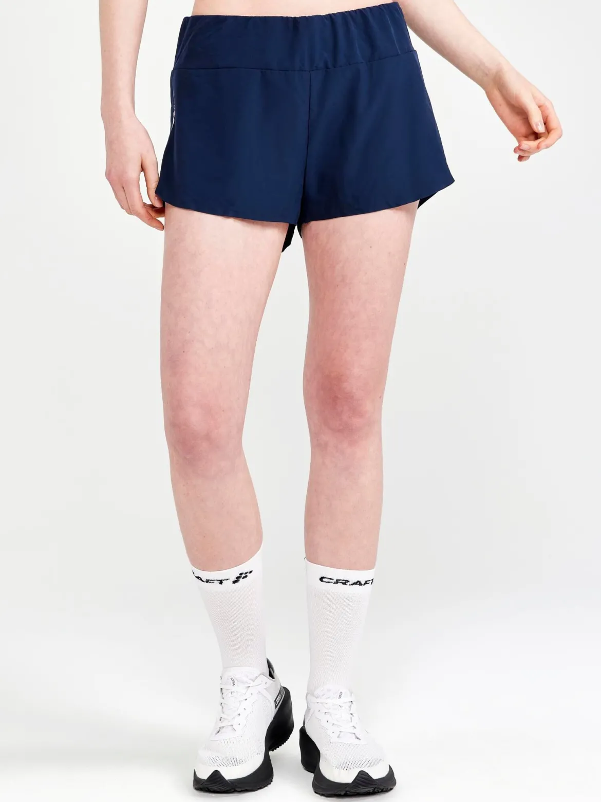 Women's Pro Dazzle Camo Running Shorts - BLAZE/P DAZZLE CAMO