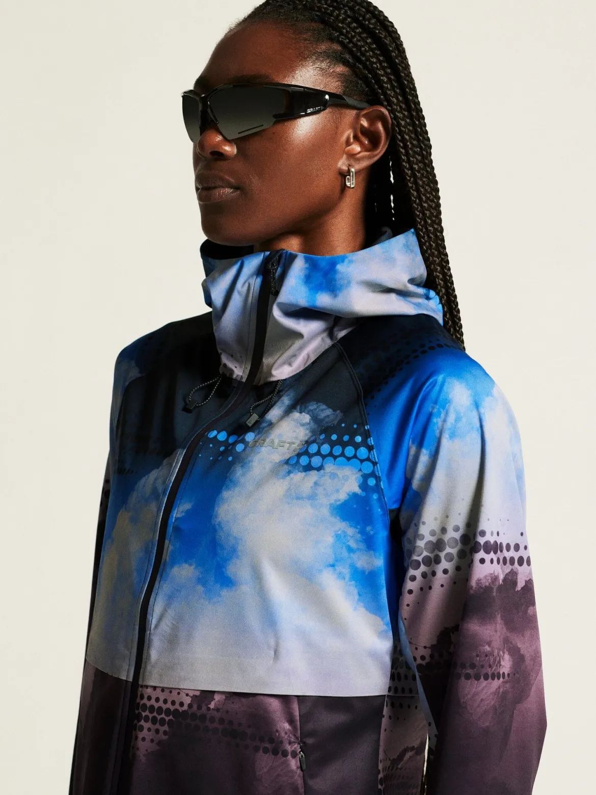 Women's Pro Hydro Jacket 3 - DK PLUM/MULTI