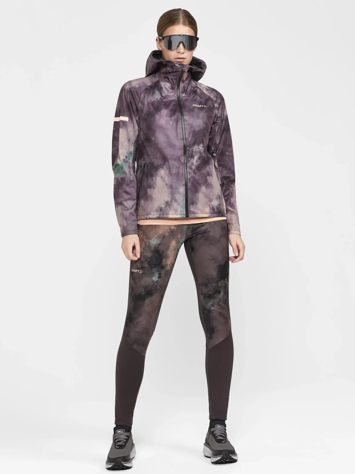 Women's Pro Hydro Running Jacket 2 - MULTI/BLUES
