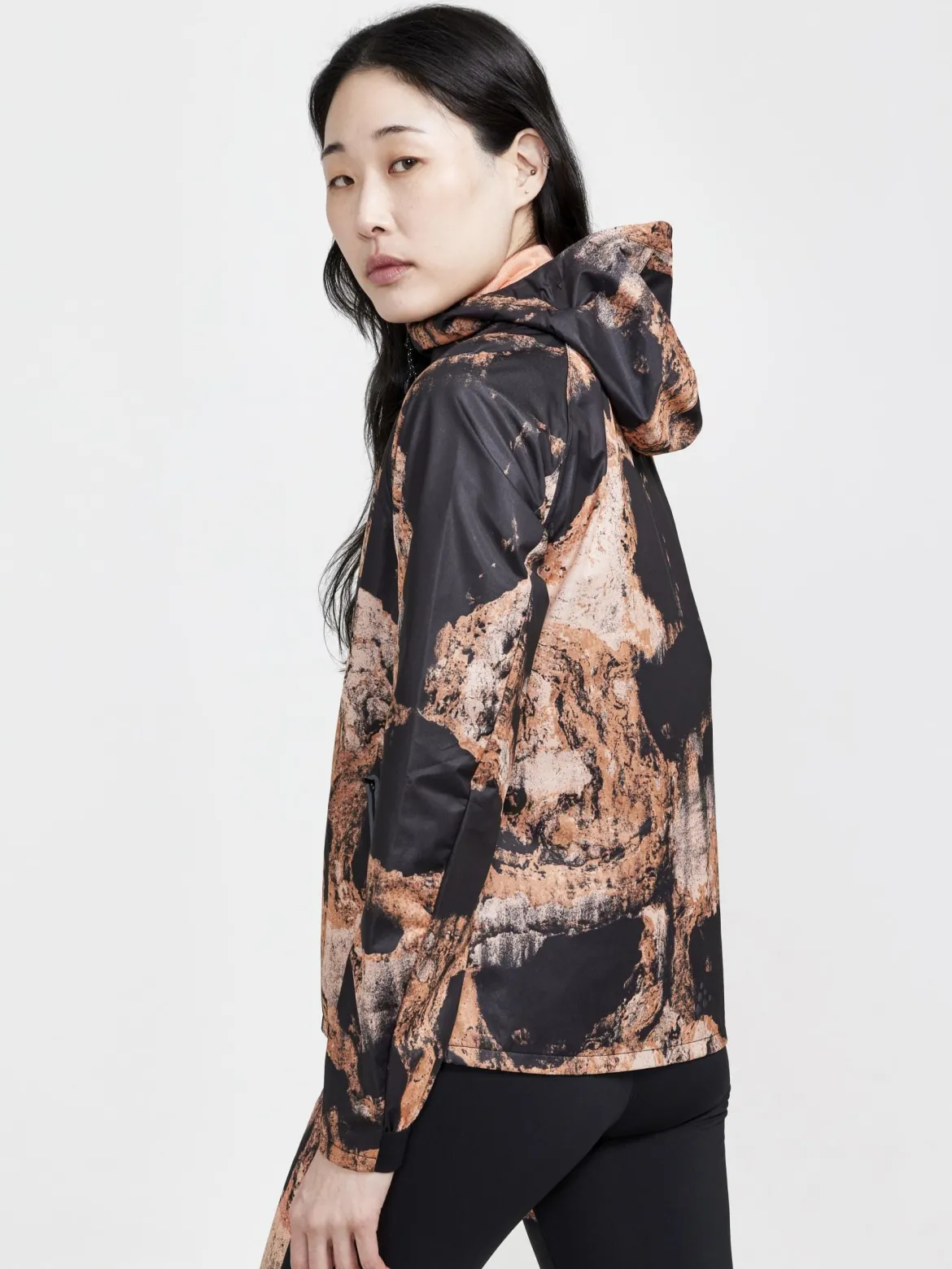 Women's Pro Hydro Running Jacket 2 - Black