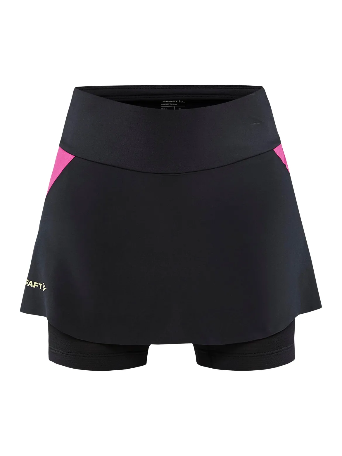 Women's Pro Hypervent 2In1 Running Skirt - BLACK-ROXO