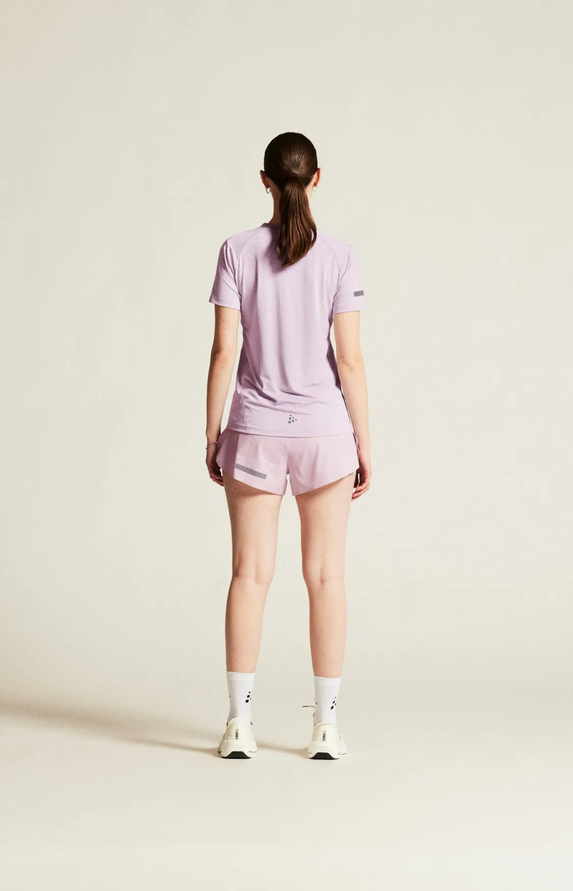 Women's Pro Hypervent Running Tee 2.0 - CLOUD