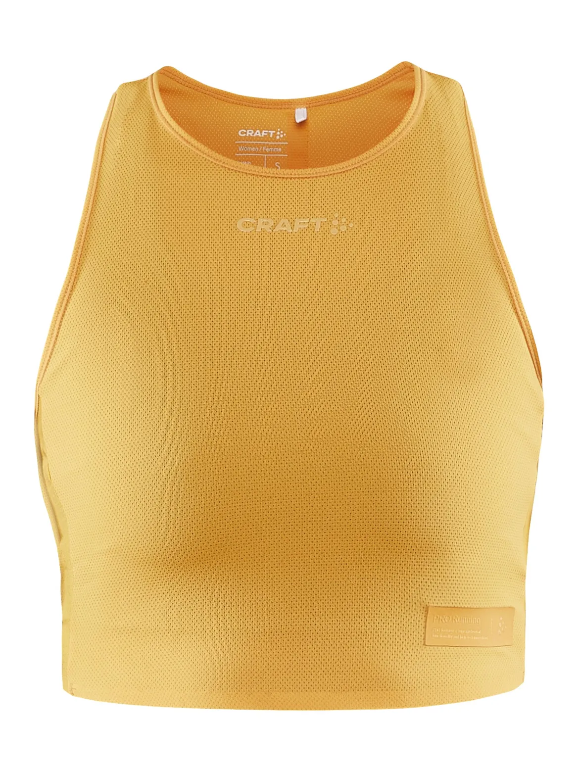 Women's Pro Hypervent Running Cropped Top - CALM