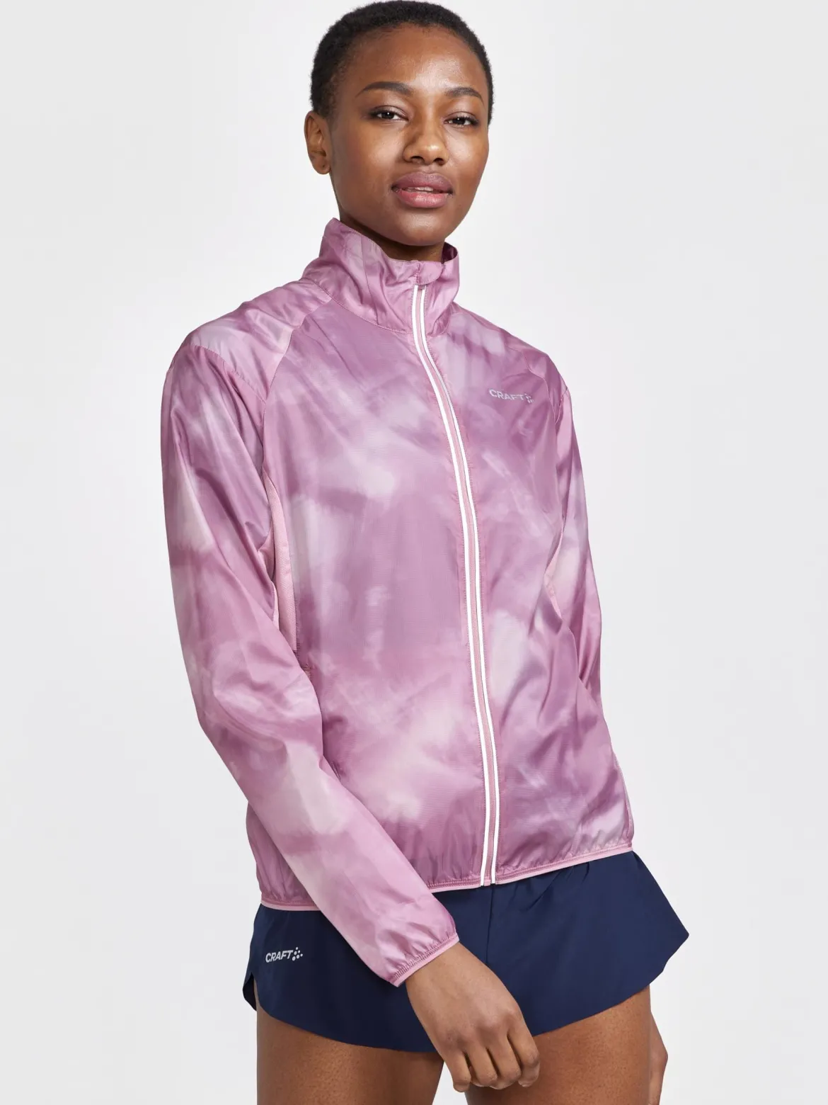 Women's Pro Hypervent Running Jacket - DAWN-MULTI