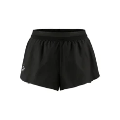 Women's Pro Hypervent Running Split Shorts 2 - Black