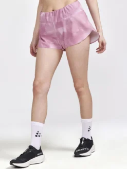Women's Pro Hypervent Running Split Shorts - DAWN-MULTI