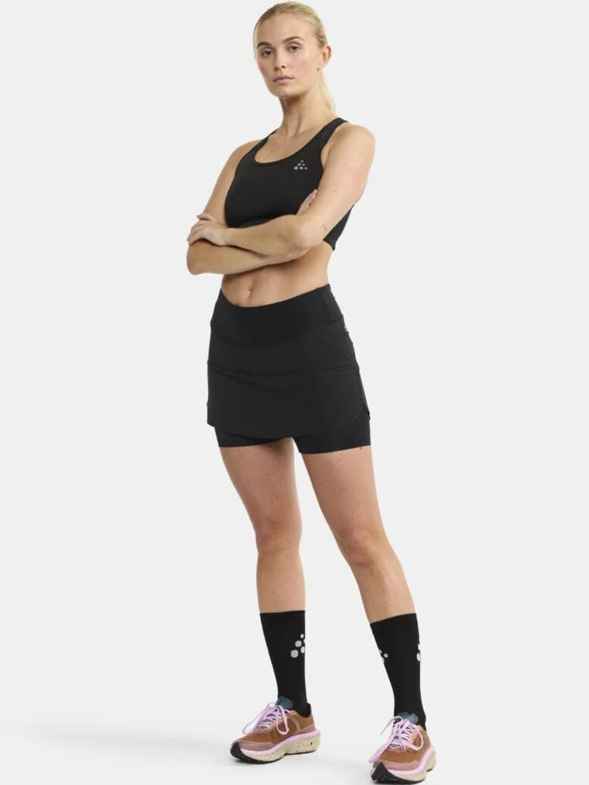 Women's Pro Hypervent Running Skirt 2 - Black