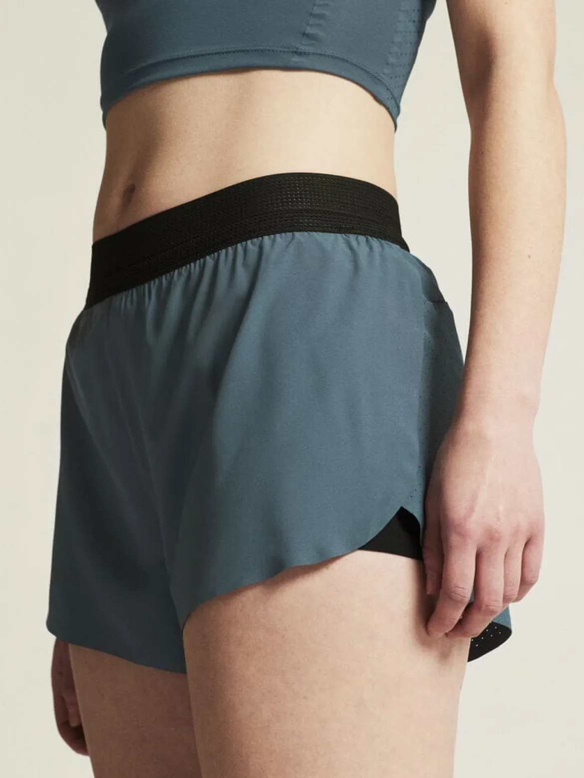 Women's Pro Hypervent Running Split Shorts 2 - FUCHSIA