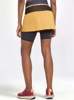 Women's Pro Trail Running 2-In-1 Skirt - DESERT-SLATE