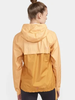 Women's Pro Trail Running Light Weight Jacket - PEACH-DESERT