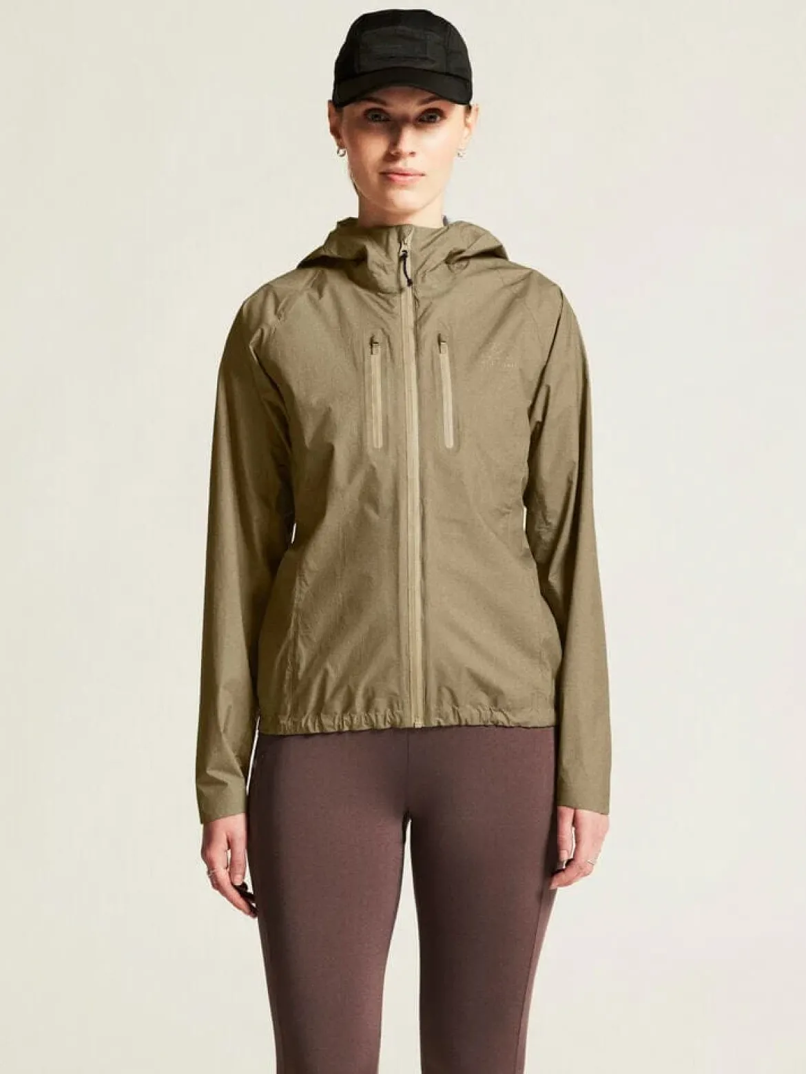 Women's Pro Trail Running Light Weight Jacket - Black