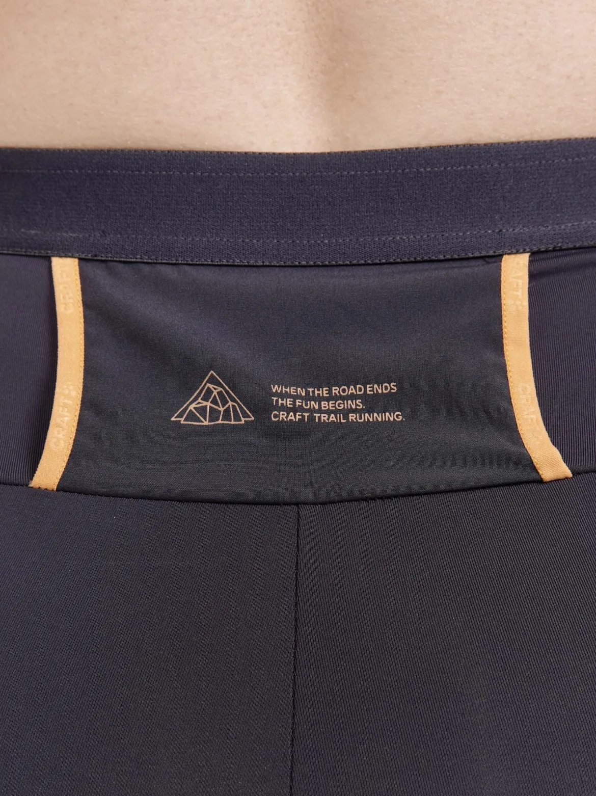 Women's Pro Trail Running Tights - Slate/Desert