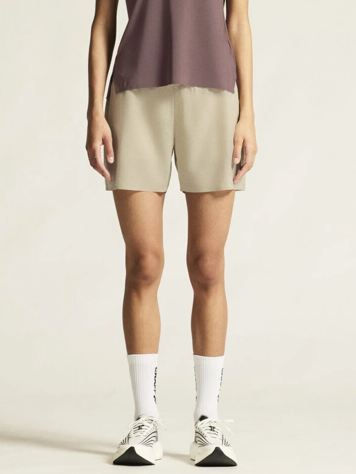 Women's Pro Trail Shorts - Plaster