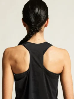Women's Race Day Singlet 2 - Black