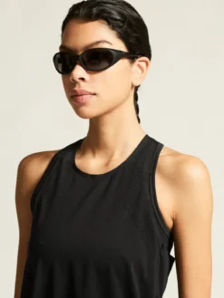 Women's Race Day Singlet 2 - Black