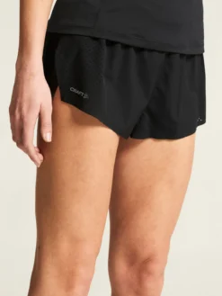 Women's Race Day Split Shorts 2 - Black
