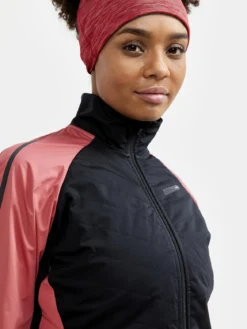 Women's Storm Balance XC Jacket - BLACK-ROSE