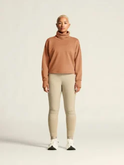 Women's SubZ Funnelneck Running Jersey - Syrup