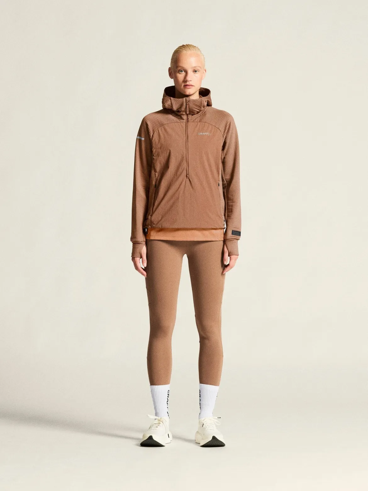 Women's SubZ Light Hood Sweater - CLOVE