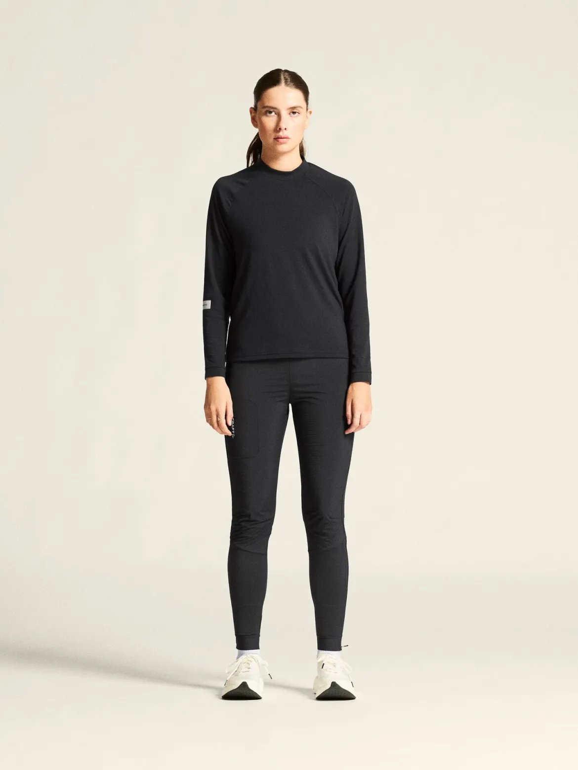 Women's SubZ Light Running Tights - Black