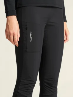 Women's SubZ Light Running Tights - Black