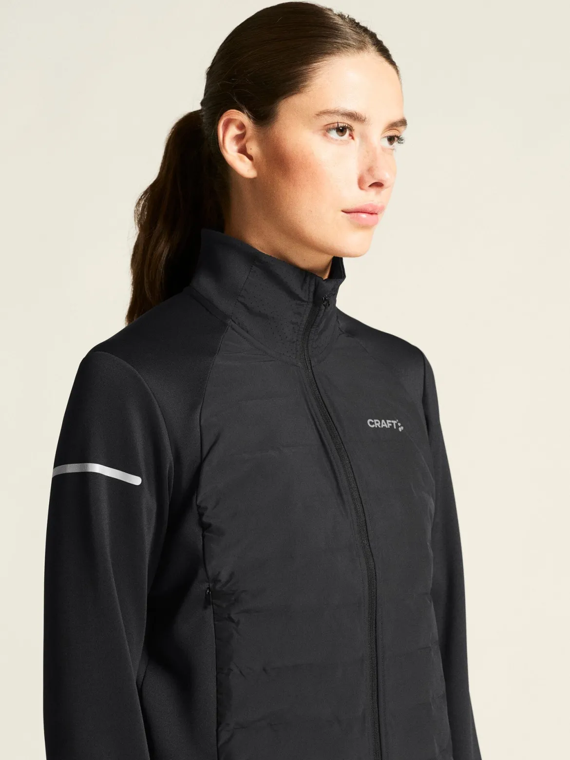Women's SubZ Running Jacket 4 - Black