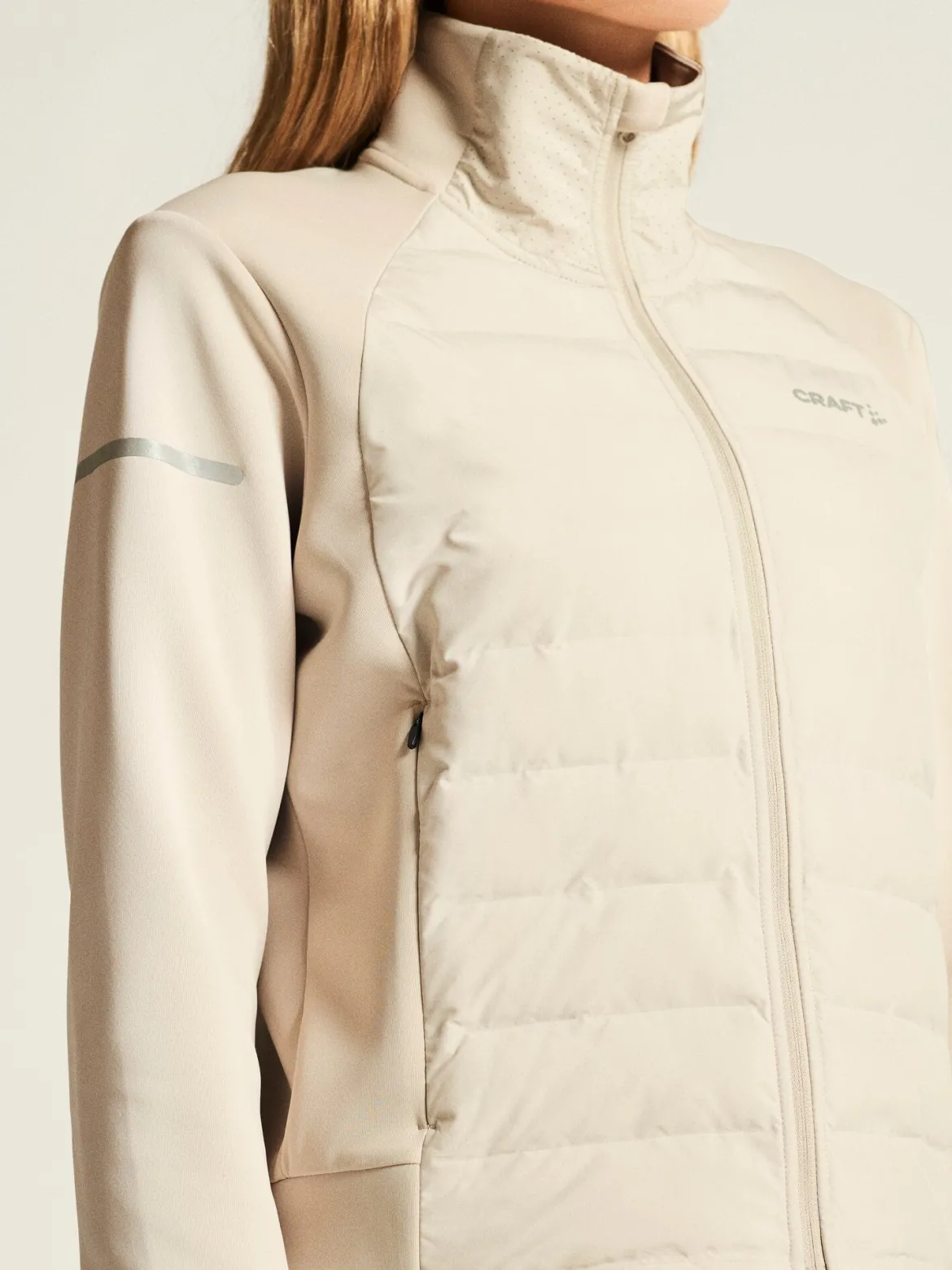 Women's SubZ Running Jacket 4 - Plaster