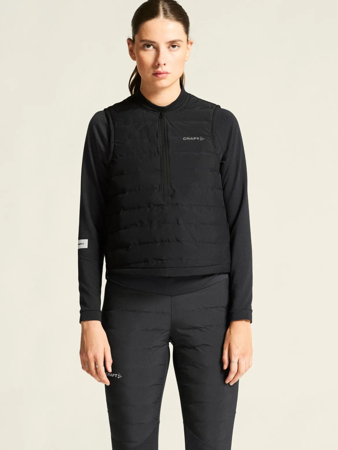 Women's SubZ Running Vest 5 - Black