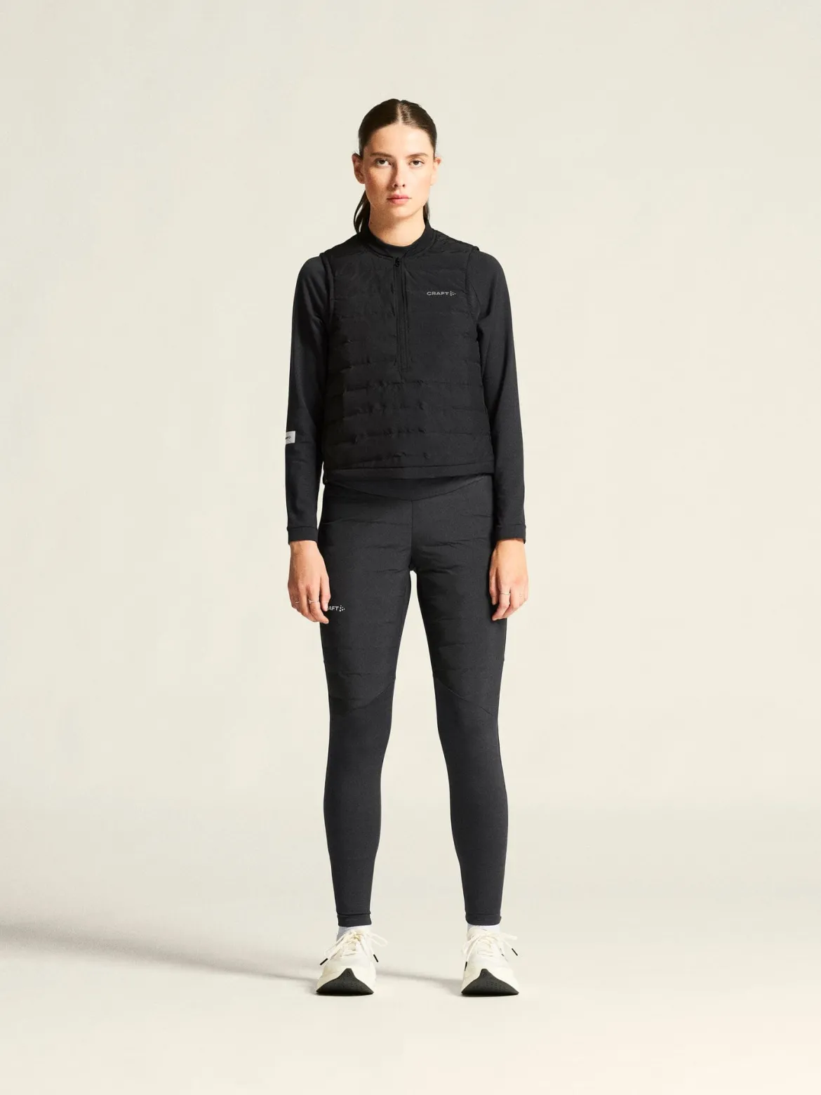 Women's SubZ Running Vest 5 - Black