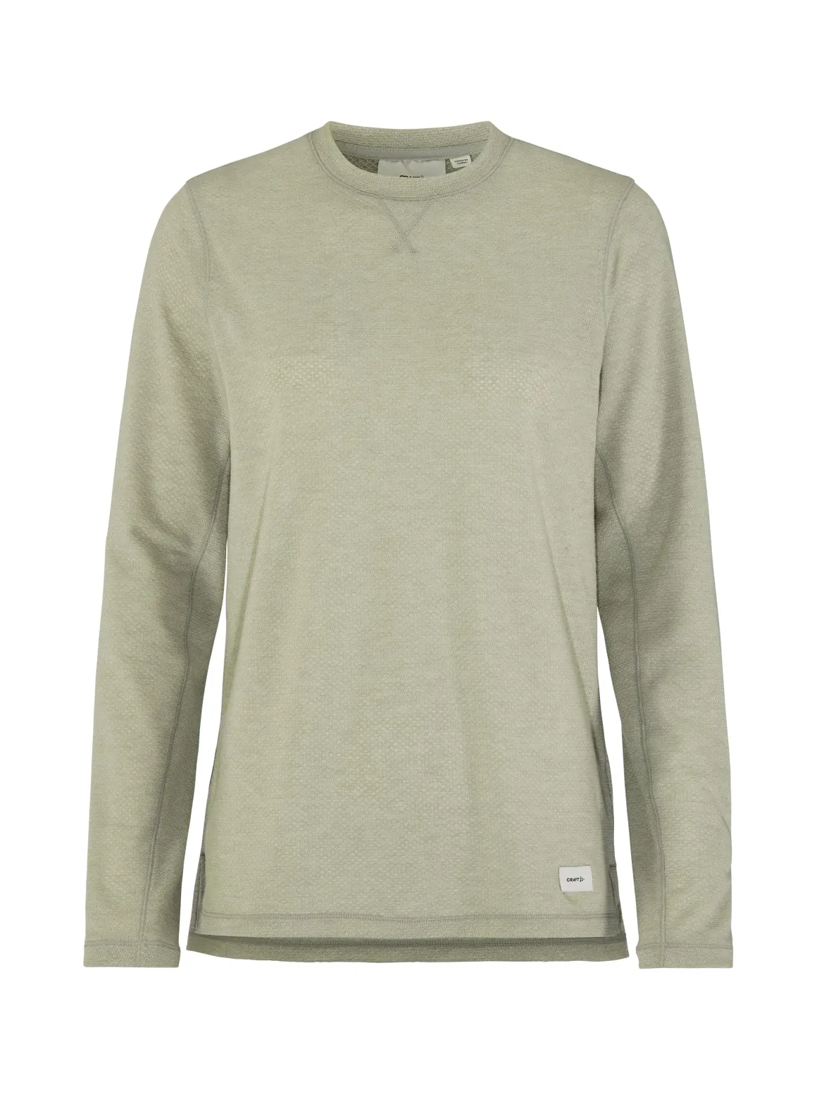 Women's Thermal Mesh CN - PIGEON MELANGE