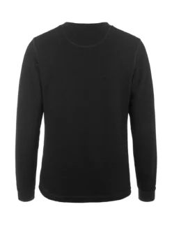 Women's Wool Waffle RN - Black