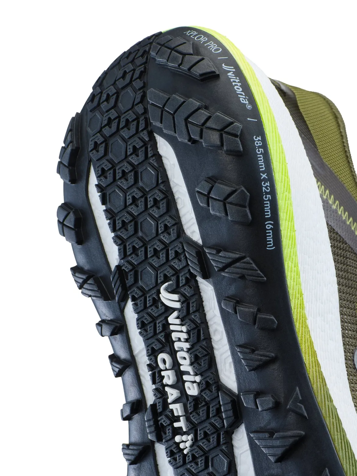Women's Xplor Pro Running Shoe - LEAF/CONTRAST YELLOW