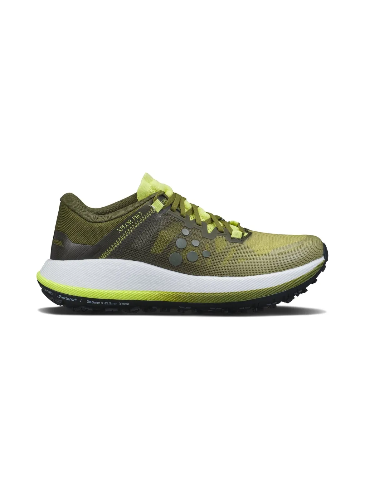 Women's Xplor Pro Running Shoe - LEAF/CONTRAST YELLOW