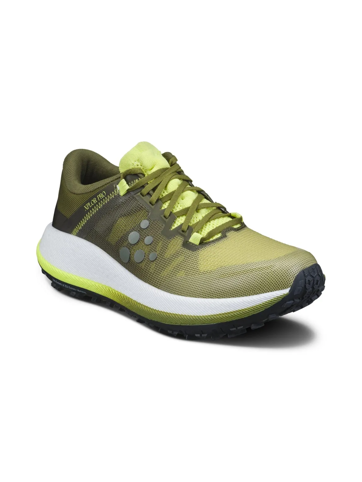 Women's Xplor Pro Running Shoe - LEAF/CONTRAST YELLOW