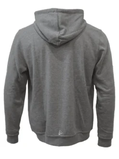 Zone Hoodie Unisex - Grey Melange