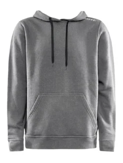 Zone Hoodie Unisex - Grey Melange